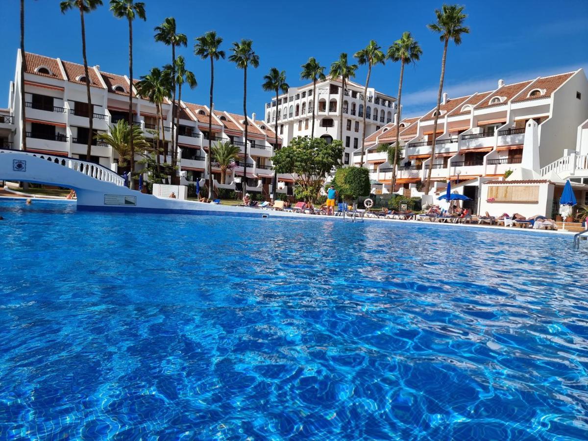 Duplex Apartment Vistamar, Sea-View, Heated Pool In Parque Santiago 2, Wifi Playa de las Américas Extérieur photo