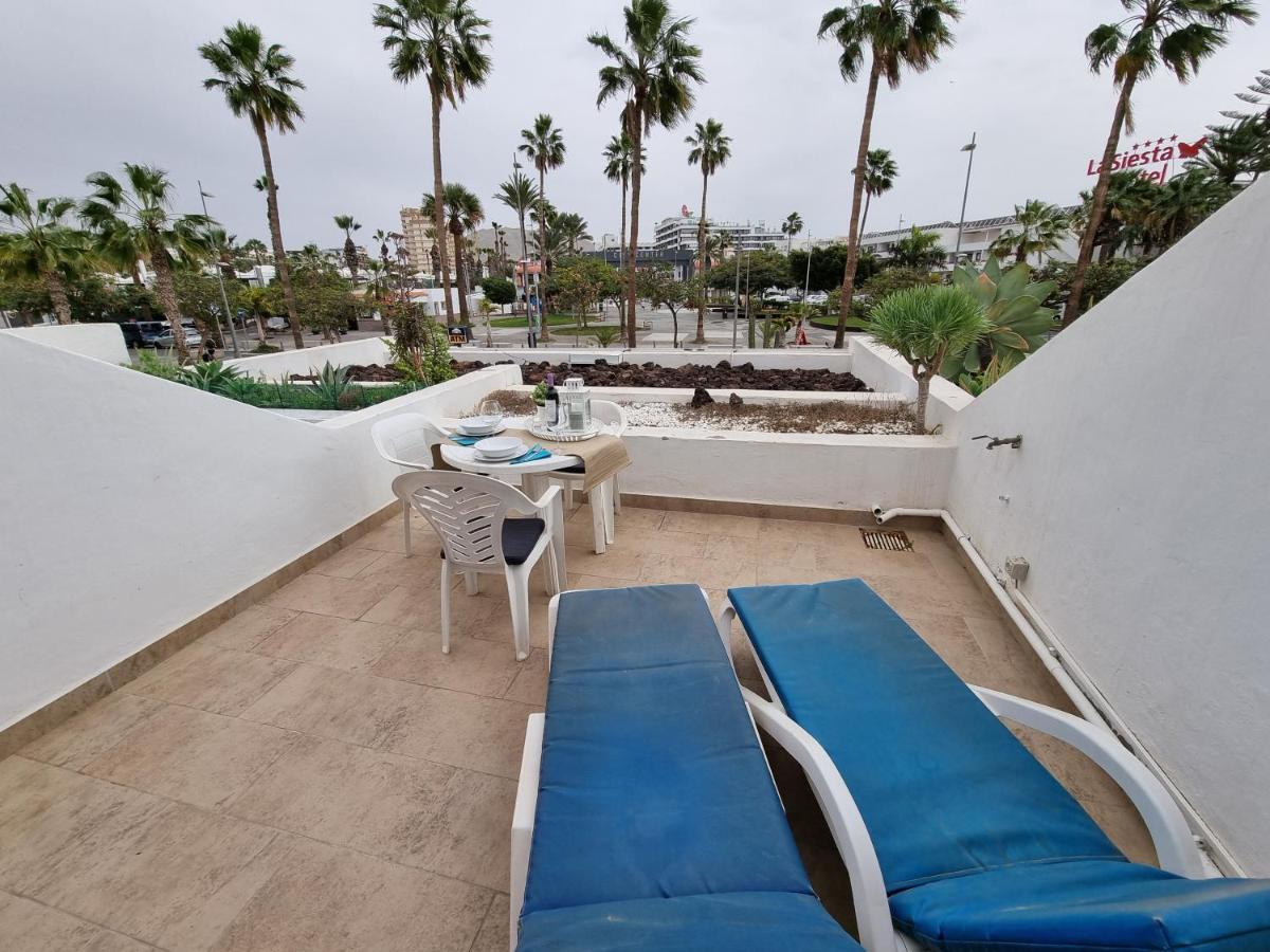 Duplex Apartment Vistamar, Sea-View, Heated Pool In Parque Santiago 2, Wifi Playa de las Américas Extérieur photo