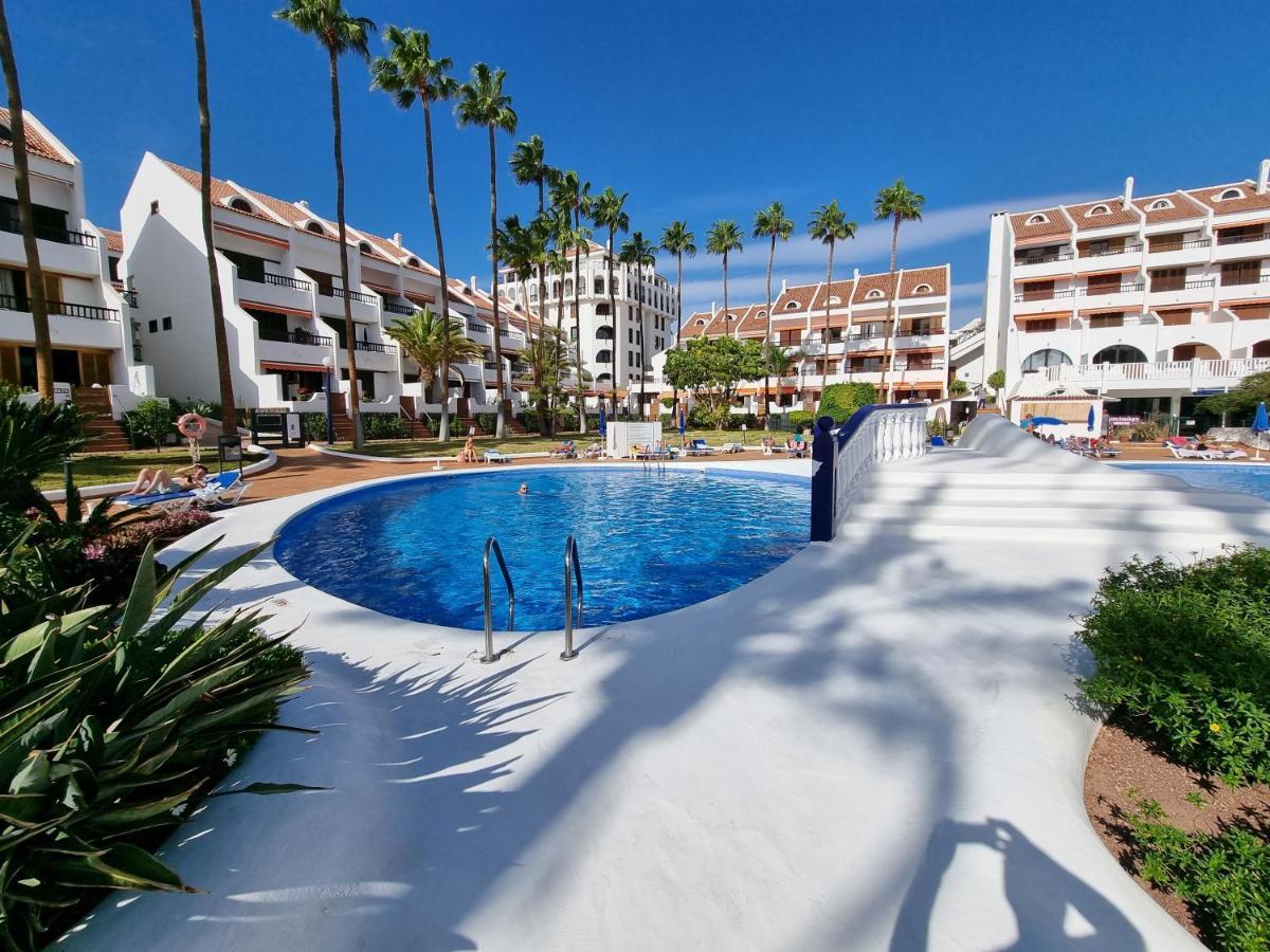 Duplex Apartment Vistamar, Sea-View, Heated Pool In Parque Santiago 2, Wifi Playa de las Américas Extérieur photo