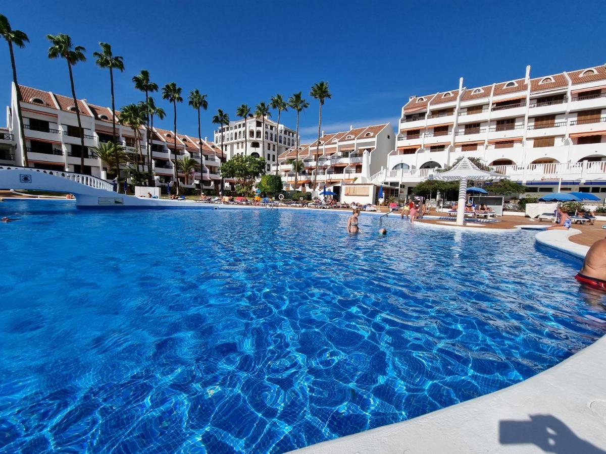 Duplex Apartment Vistamar, Sea-View, Heated Pool In Parque Santiago 2, Wifi Playa de las Américas Extérieur photo