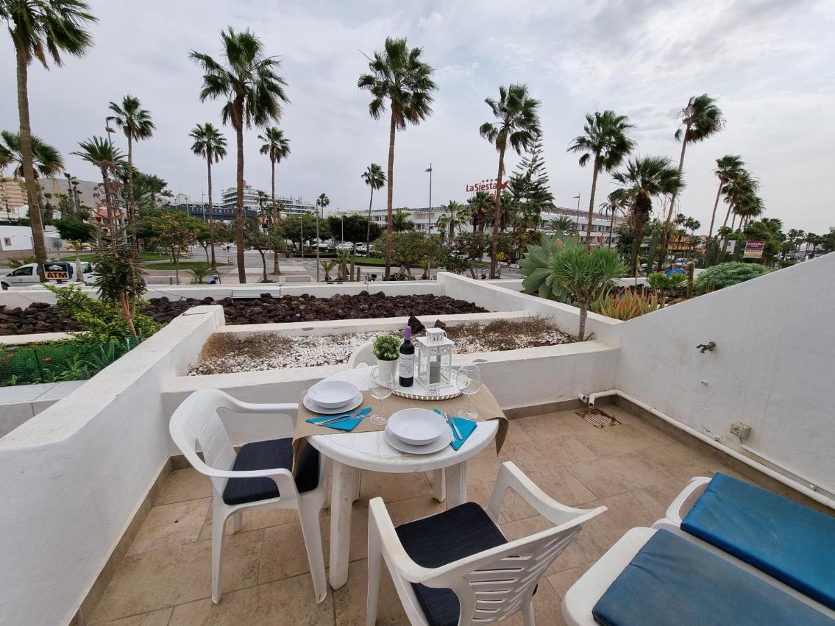 Duplex Apartment Vistamar, Sea-View, Heated Pool In Parque Santiago 2, Wifi Playa de las Américas Extérieur photo